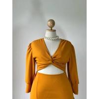 ราคา Plus size พร้อมส่ง I เดรสสาวอวบเกรียวโชว์หน้า ผ้าวูลเวฟ เดรสทำงาน เดรสออกงาน 100KG (14553469086)