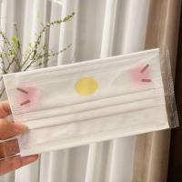 ราคา พร้อมส่งในไทย หน้ากากอนามัยสีขาว หน้าKitty หน้าCinnamoroll หนา 3 ชั้น ซีล1 1 (16427303766)