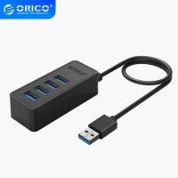 ราคา ORICO USB 3 0 4 พอร์ต usb splitter hub Type A แหล่งจ่ายไฟ USB Desktop Hub รองรับฟังก์ชั่น OTG พร้อมพอร์ต Micro USB 5V (13661052811)