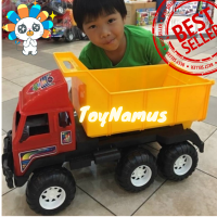 ราคา รถของเล่น รถบรรทุกเด็กเล่น ดั๊ม รถบรรทุกน้ำมัน ออมสิน รถคันใหญ่ รถบรรทุก6ล้อ แถมชุดที่ตักทราย รถดั๊ม รถของเล่นเด็ก รถสิบล้อยาว (1293694265)