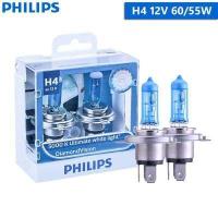 ราคา แพ็คละ 2 หลอด PHILIPS Diamond Vision Headlight Bulbs หลอดไฟหน้ารถยนต์ H4 H7 H11 HB3 9005 HB4 9006 5000K White Light (12787494270)