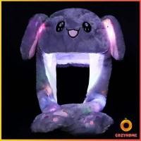 ราคา Cozy หมวกกระต่าย กระดิกหูได้ หูกระต่ายนายอน หมวกหูกระต่าย ขยับได้ หมวกหูกระต่ายดุ๊กดิ๊กน่ารัก LED หมวกกระต่ายหู Bunny Hat With Wiggle Ears And LED Ligh (14876790726)