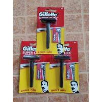 ราคา Gillette SUPER CLICK ยิลเลตต์ด้ามมีดโกนซุปเปอร์คลิก (9433997014)
