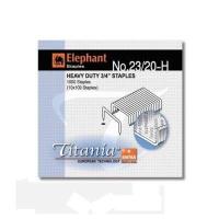 ราคา ลวดเย็บกระดาษ Elephant ลวดเย็บ ตราช้าง รุ่น Titania 1 กล่องเล็ก ไททาเนีย (15145250005)
