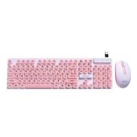 ราคา มาใหม่ ส่งเร็ว OKER Keyboard Mouse Keyboard เชื่อมต่อ Type C USB WIRELESS คีย์บอร์ด เมาส์ ไร้สาย OKER K 6500 (16216408416)