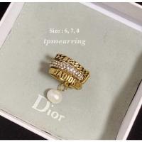 ราคา แหวน Dior CD ดิออร์ งานออริ มีคลิปงานให้ดูเพิ่มเติมค่ะ (15456290135)