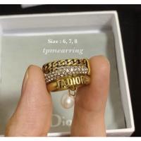 ราคา แหวน Dior CD ดิออร์ งานออริ มีคลิปงานให้ดูเพิ่มเติมค่ะ (15456290133)