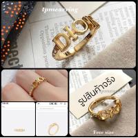 ราคา แหวน Dior ดิออร์ CD งานออริ รูปงานจริง ทีคลิปงานให้ดูเพิ่มเติมค่ะ (16215750948)