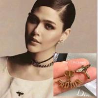 ราคา ต่างหู Dior CD ดิออร์ งานออริ รูปงานจริง มีคลิปงานให้ดูเพิ่มเติมค่า (10040631331)