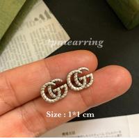 ราคา ต่างหู Gucci กุชชี่ GG งานออริ รูปงานจริง มีคลิปงานให้ดูเพิ่มเติมค่ะ (15901126435)