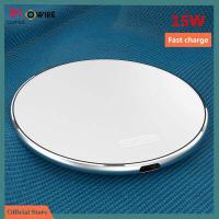 ราคา OWIRE 10W 15W Qi ไวเลสชาร์จสำหรับ iP X XS Max 8 8 Plus Fast Wireless Charging Pad for Samsung S8 S9 Note 9 Xiaomi Mi Mix 2s Tabelt (4603828752)