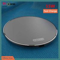 ราคา OWIRE 10W 15W Qi ไวเลสชาร์จสำหรับ iP X XS Max 8 8 Plus Fast Wireless Charging Pad for Samsung S8 S9 Note 9 Xiaomi Mi Mix 2s Tabelt (4603828753)