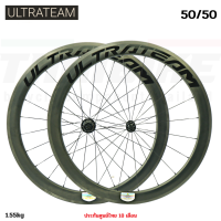 ราคา ขอบใหม่ NEW ล้อเสือหมอบคาร์บอน ULTRATEAM รุ่น 5050 G3 ล้อจักรยานคาร์บอน (3029510957)
