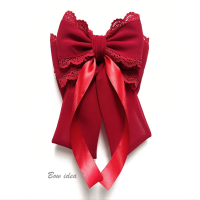 ราคา โบว์ติดผม เน็ตติดผม กิ๊บติดผม เครื่องประกับผม แฟชั่น โบว์พยาบาล โบว์ใหญ่ เน็ตคลุมผม อุปกรณ์ตกแต่งผม ริบบิ้นโบว์ hair bow (17404190353)