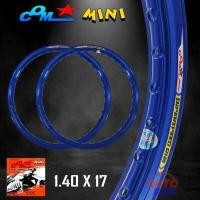 ราคา ล้อ COM MINI 1 40 X 17 ขอบยก จำนวน 2 วง มีให้เลือกหลายสี ล้อคอม มินิ ขนาด 1 40 ขอบ 17 ของแท้ การันตีของแท้ 100 ล้อเวฟ ล้ออลูมิเนียม สำหรับรถจักรยานยนต (1934680817)