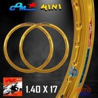 ราคา ล้อ COM MINI 1 40 X 17 ขอบยก จำนวน 2 วง มีให้เลือกหลายสี ล้อคอม มินิ ขนาด 1 40 ขอบ 17 ของแท้ การันตีของแท้ 100 ล้อเวฟ ล้ออลูมิเนียม สำหรับรถจักรยานยนต (1934680812)