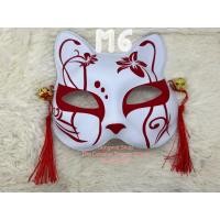 ราคา หน้ากากพลาสติก ลายแมว จิ้งจอก สไตล์ญี่ปุ่น (14868869751)