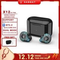 ราคา ส่วนลด Sabbat X12 ultra True ไร้สาย หูฟังบลูทูธ Bluetooth 5 0หูฟังกีฬากันน้ำ IPX5 หูฟังเกมมิ่ง Marble series เหมาะสำหรับ Xiaomi Huawei Samsung (17064094137)