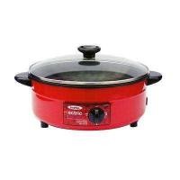 ราคา กระทะไฟฟ้าเทปลอนฝาแก้ว แดง Imarflex IP 134 (12886963321)