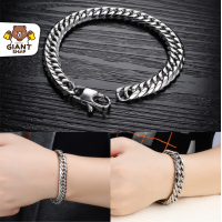 ราคา GIANTSHOP สร้อยข้อมือสแตนเลส กำไลแฟชั่น สไตล์เกาหลี (11055174370)