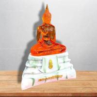 ราคา พระบูชาหลวงพ่อโสธร พระพุทธรูปตั้งบูชาขนาดหน้าตัก3นิ้ว ฐานหินอ่อนลายหยกสีมงคลประจำวันเกิด ภายในบรรจุพระแก้วมรกต ผ่านพิธีปลุกเสกแล้ว (16304083010)