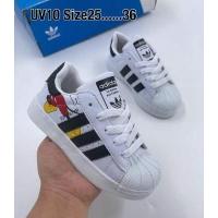 ราคา รองเท้าเด็กAdidas Superstar Mickey Mouse รองเท้าเด็ก รองเท้าเด็กใส่เที่ยว รองเท้าเด็กผู้ชาย หญิง ยืดเกาะได้ดี เบา ใส่สบาย มี 2 สี SIZE 25 36 สินค้าขายดี สวยแท้ตรงปก100 FR01 (16975511199)