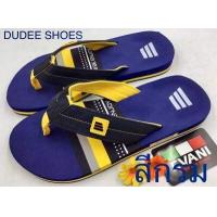 ราคา รองเท้าแตะผู้ชายแบบหนีบ SIZE 38 46 EVANI ลายแถบกรมเหลือง (14928450216)