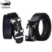 ราคา ซื้อ 1 แถม 1 Lacoste จระเข้หนังแท้เข็มขัดผู้ชายโดยอัตโนมัติหัวเข็มขัดธุรกิจเยาวชนเข็มขัดแฟชั่นของแท้ (16216686014)