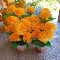 ราคา 2xดาวเรืองกระถาง ดาวเรือง 7ดอกในกระถาง ดอกุหลาบดอกไม้ปลอม ดอกไม้หิ้งพระ ดอกไม้ตั้งศาลดอกไม้และต้นไม้ประดิษฐ์ พร้อมส่ง (15363528218)