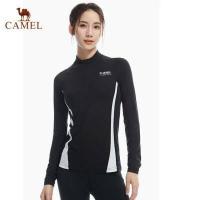ราคา Camel Sports เสื้อยืดแขนยาวผู้หญิงกีฬาเสื้อลำลองผู้หญิง (16555184737)