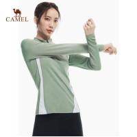 ราคา Camel Sports เสื้อยืดแขนยาวผู้หญิงกีฬาเสื้อลำลองผู้หญิง (16555184758)