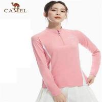 ราคา Camel Sports เสื้อยืดแขนยาวผู้หญิงกีฬาเสื้อลำลองผู้หญิง (16555184742)