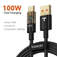 ราคา Toocki 100วัตต์อย่างรวดเร็วชาร์จ USB Type C เคเบิ้ล6A USB C อย่างรวดเร็วชาร์จสายเคเบิ้ลสายไฟสำหรับหัวเว่ยซัมซุง (16016788786)