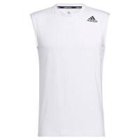 ราคา adidas เทรนนิง เสื้อยืดรัดรูปแขนกุด Techfit ผู้ชาย สีขาว GM0519 (11539893223)