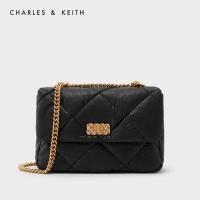 ราคา CHARLES KEITH CK2 20270770 กระเป๋าสะพายไหล่สายโซ่สำหรับผู้หญิง (14902371648)