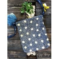 ราคา กระเป๋าผ้าฝ้ายปักมือ กระเป๋าสะพายข้างย้อมฮ่อม (15902184470)