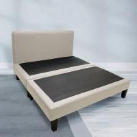 ราคา เตียงนอน ฐานเตียง 6 ฟุต 5 ฟุต 3 5 ฟุต รุ่น BS หุ้มหนัง สไตส์ญี่ปุ่น ไม่รวมที่นอน (16996791433)