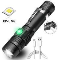 ราคา เรือจากประเทศไทย ไฟฉาย LED ไฟฉายแรงสูง Zoomได้ ส่องไกล รุ่น Ultrafire Flashlight Rechargeable 25000W ไฟ 3 Mode ไฟฉายชาร์จUSB สว่างมาก ไฟฉายเดินป่า ฉุกเฉิน (10243676837)