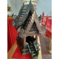 ราคา ศาลพระภูมิ ศาลเจ้าที่ ทรงไทยไม้สักทอง ของฝาก ของตกแต่งบ้าน ขนาด กว้าง 18 x ยวา 31 x สุง 43 ซม (6279002454)