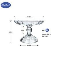 ราคา พานแก้วแบนใส พานแก้ว พาน พานพระ พานอเนกประสงค์ Raffael (8181998617)