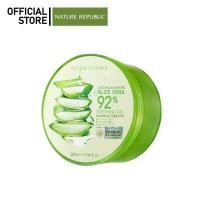 ราคา NATURE REPUBLIC SOOTHING MOISTURE ALOE VERA 92 SOOTHING GEL เจลว่านหางจระเข้ 300ml (14603195278)