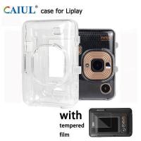 ราคา สำหรับ Fujifilm Instax Mini Liplay เครื่องพิมพ์ CLEAR Case กระเป๋ากล้องพลาสติกที่ป้องกันกระเป๋าพร้อมสายคล้อง (15472626461)