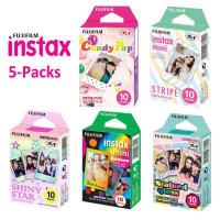 ราคา 50 แผ่นสำหรับ Fujifilm Instax Mini 8 9 11 EVO กล้องฟิล์ม Mini Link 2 SP 2 Liplay Printer (300877915)