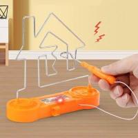 ราคา เกมส์ขดลวดเขาวงกตไฟฟ้า ขดลวดเขาวงกต ของเล่นเสริมพัฒนาการเด็ก ฝึกสมาธิ การใช้กล้าเนื้อมือ ข้อมือและสายตา (16567238190)