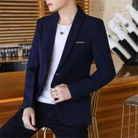 ราคา ชุดสูทเสื้อคลุมผู้ชายเสื้อตัวเดียวสุดหล่อสำหรับนักเรียนสไตล์เกาหลีวัยรุ่นฤดูใบไม้ร่วงเสื้อเบลเซอร์สีแดงชุดสูทลำลองผู้ชายอินเทรนด์ (6570102970)