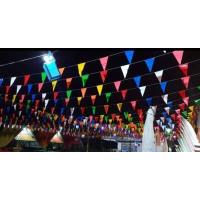 ราคา ธงราว7สี ธงงานวัด ธงราว ธงทิว ธงคละสี ยาว18เมตรมีธง35แผ่น สินค้าพร้อมส่ง (6648228947)