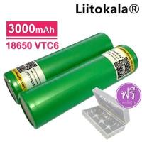 ราคา แท้ ถ่านชาร์จ 18650 Sony VTC6 3000mah lithium battery รับประกันแท้ จาก Liitokala (13526617587)
