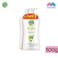 ราคา 1 แถม 1 เดทตอล สบู่เหลว เจลอาบน้ำ ครีมอาบน้ำ ออนเซ็น แอนตี้แบคทีเรียแอน โปรเฟรช Dettol Shower Gel 500 g (1379246259)