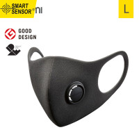 ราคา Smart Sensor Smartmi หน้ากากป้องกันมลพิษแบบสปอร์ตหน้ากากช่วยหายใจ Ma Sk ป้องกันหมอกควัน PM2 5ป้องกันหมอกควันปรับหูแขวน3D ออกแบบสบายด้วยวาล์วระบายอากาศ (10864996523)