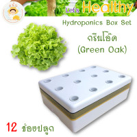 ราคา ส่งด่วน ชุดกล่องปลูกผักไฮโดรโปนิกส์ ปลูกผักไร้ดิน กล่องปลูกผัก ปลูกผักไฮโดร hydroponic 12 ช่องปลูก พร้อมอุปกรณ์ครบชุด สนั่นการเกษตร (17392639211)